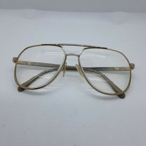 Vintage Hudson Optical Eyeglasses Aviator heavy Z-87 60-15 RX frames 1970s Mens